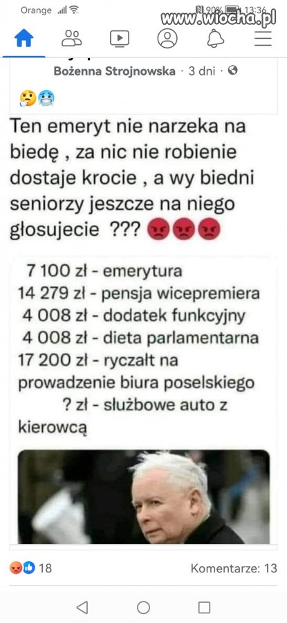 Ale ma się życie.