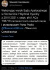 Kolejny skazany