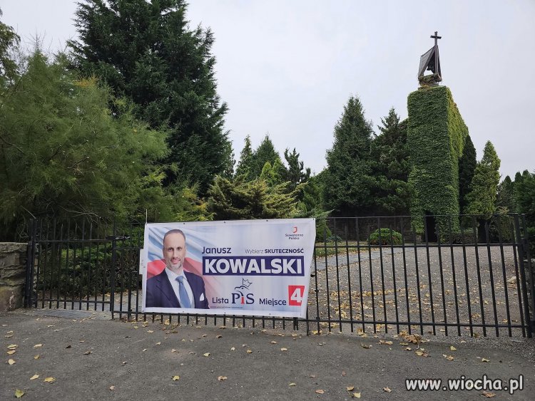 Janusz trafił na cmentarz