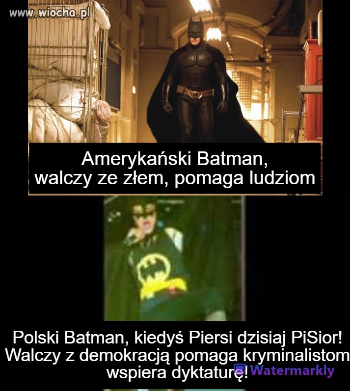 Jaki kraj taki Batman!