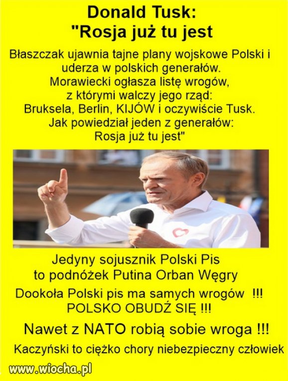 Mafia PiS działa na konto Rosji ?