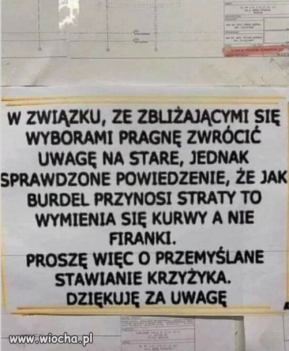 Warto przypomnieć starą prawdę...