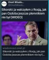 Radek orze pisowskiego debila 