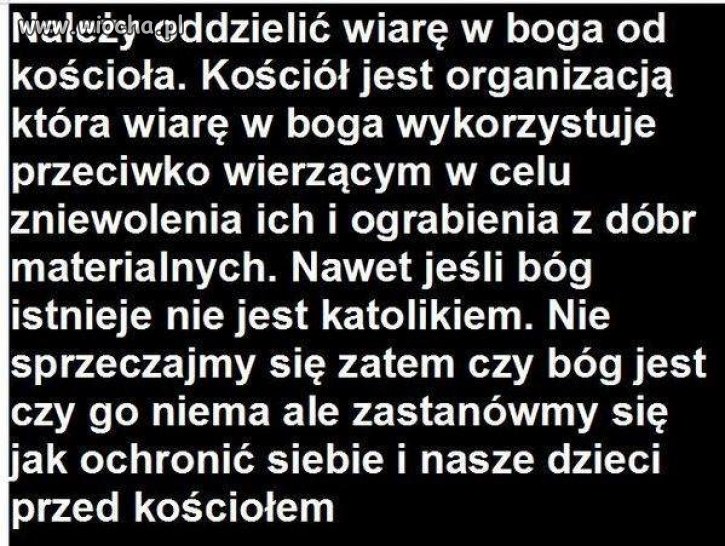 Indianie coś o tym wiedzą.