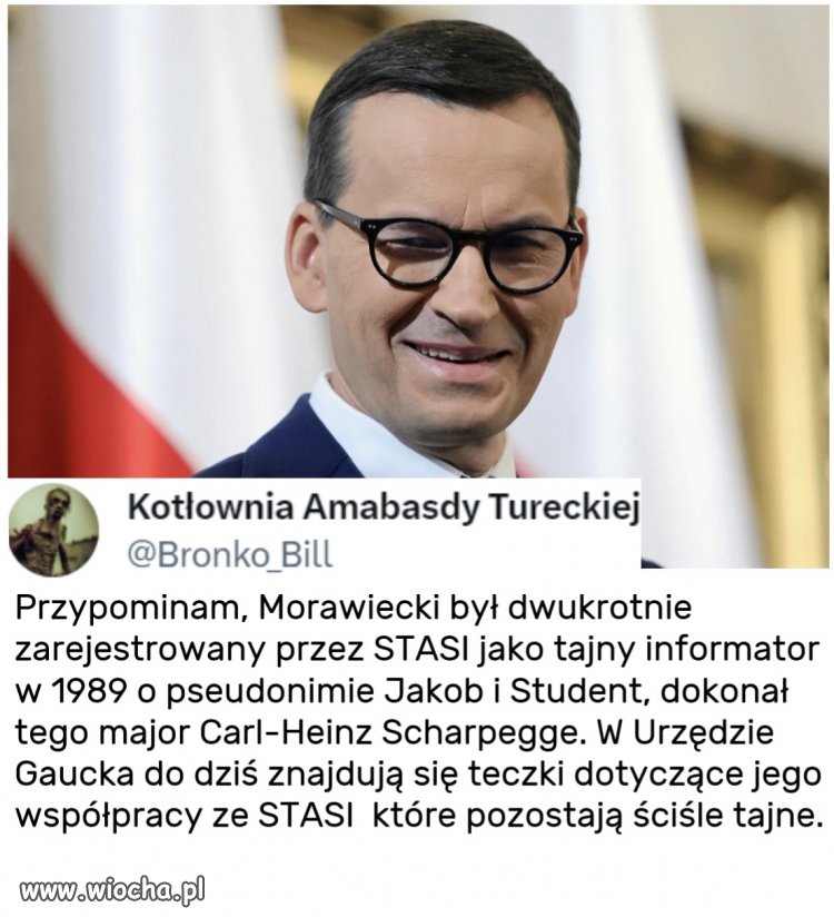 To by tłumaczyło czemu chwalił się poparciem PIS  dla Niemki na stanowisko szefowej KE