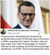 To by tłumaczyło czemu chwalił się poparciem PIS  dla Niemki na stanowisko szefowej KE