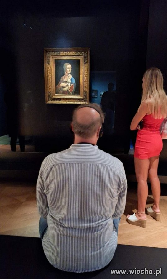 Dama z łasiczką.