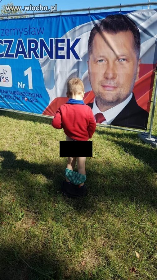 Mały, a wie co i jak