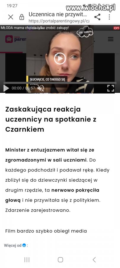 Brawo dla tej dziewczynki