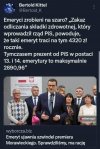"Kradno, ale sie dzielo".  A jak pisowski emeryt ma to policzyć 