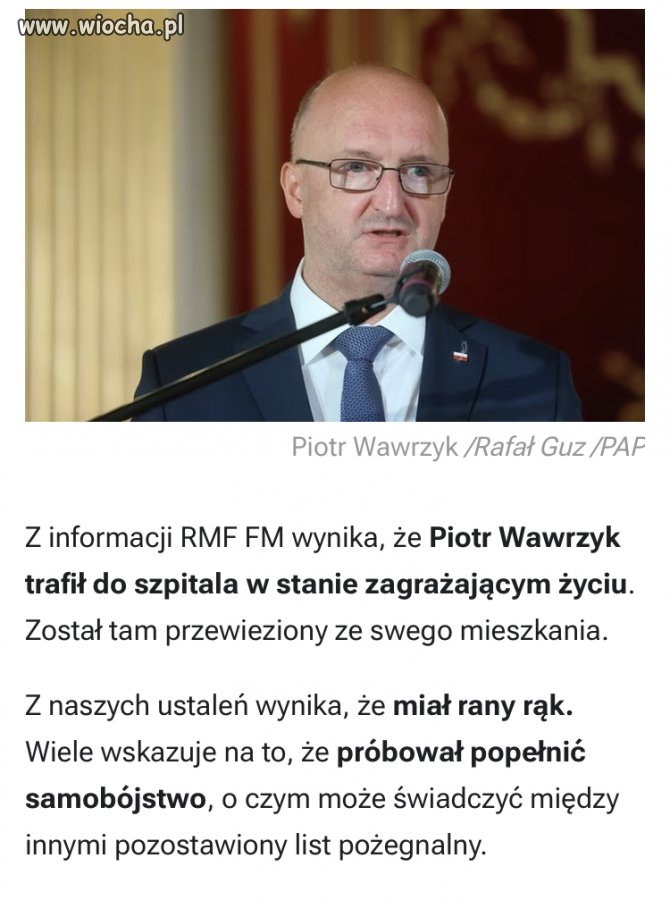 Czyżby seryjny samobójca 