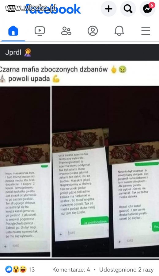 Czarna mafia zboczonych dzbanów powoli upada