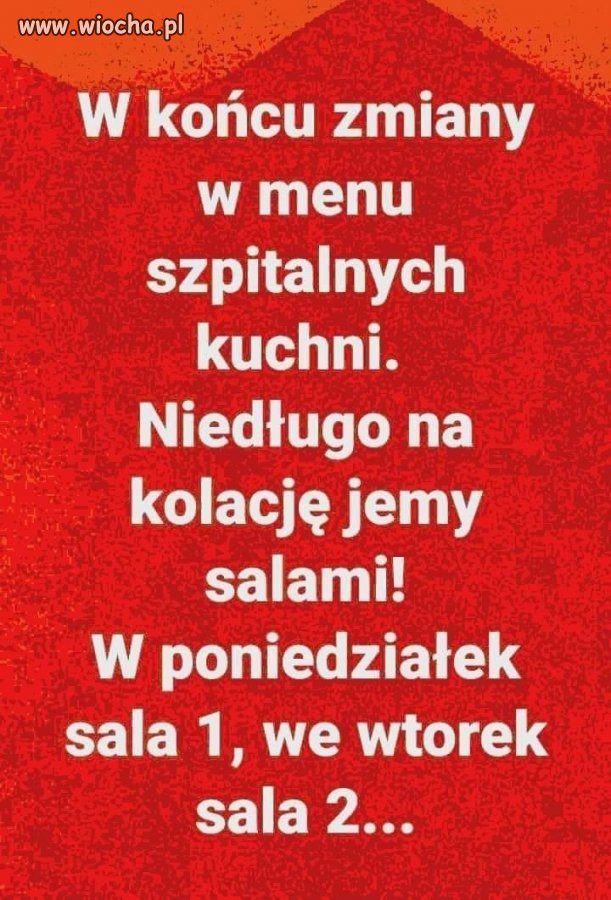 A całe menu przygotowała kucharka z TK 