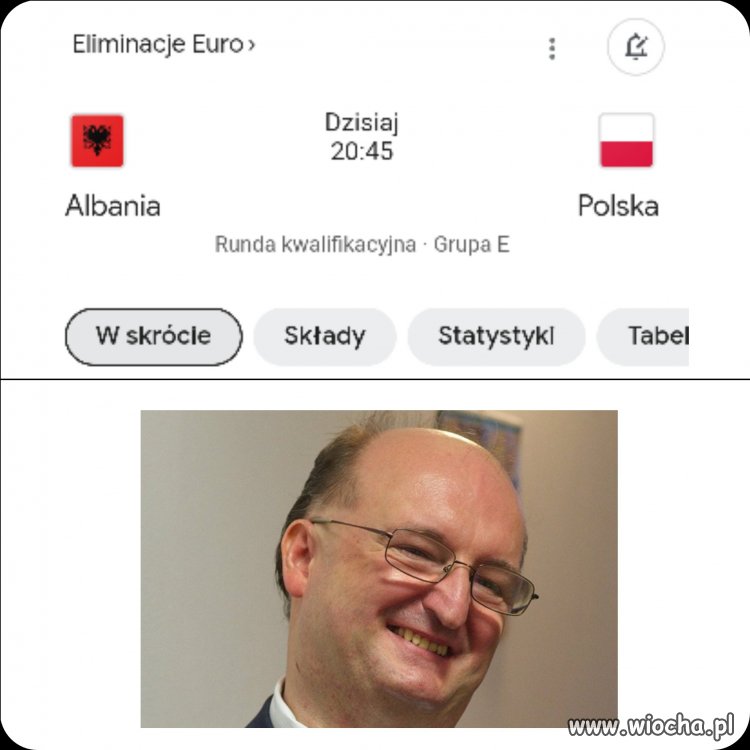 Kiedy masz dobre miejsce na mecz.