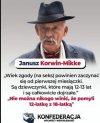 Konfederosjanie, czy Korwin powiedział