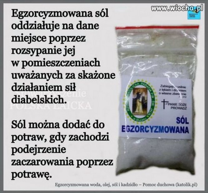 Sól egzorcyzmowana na sezon grzybowy...