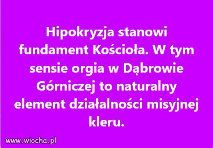Gdyby księża wierzyli w Boga...