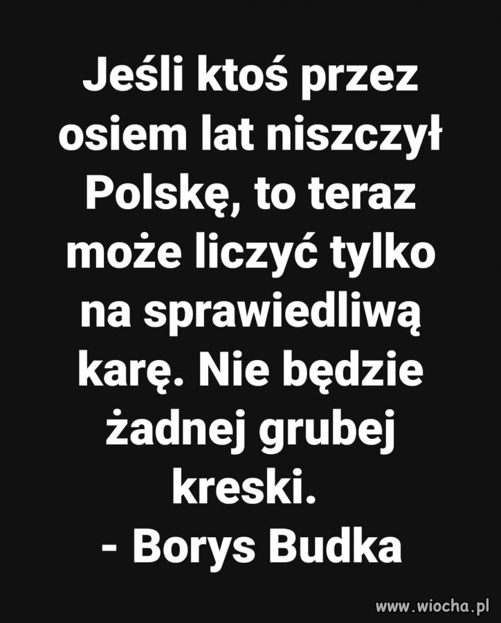 Oby to nie były tylko puste słowa...