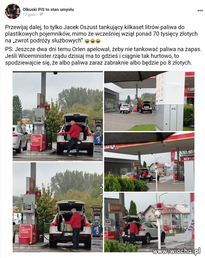 Twierdzi że to dla kolegi...