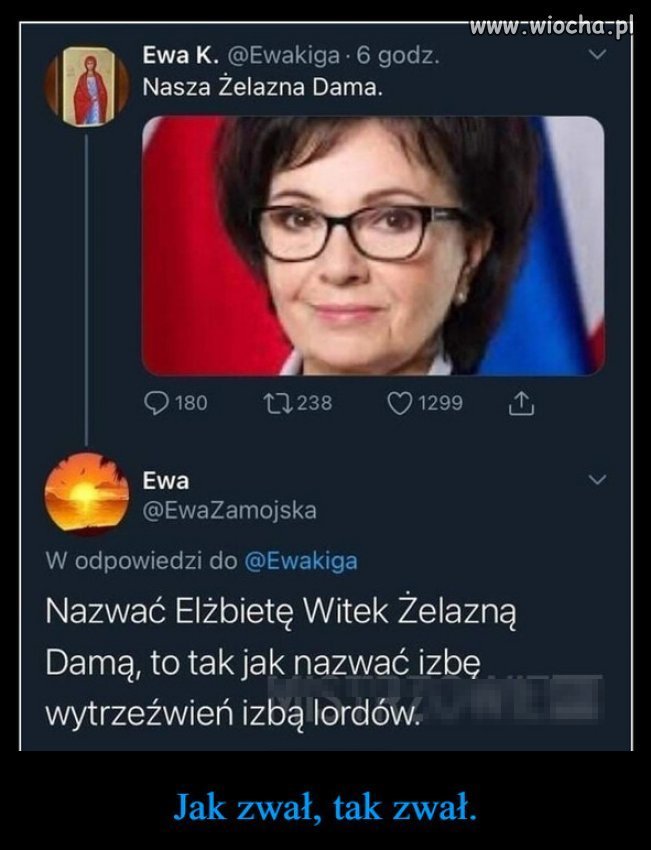 Niedawno Witek modliła się o rozum na Jasnej Górze