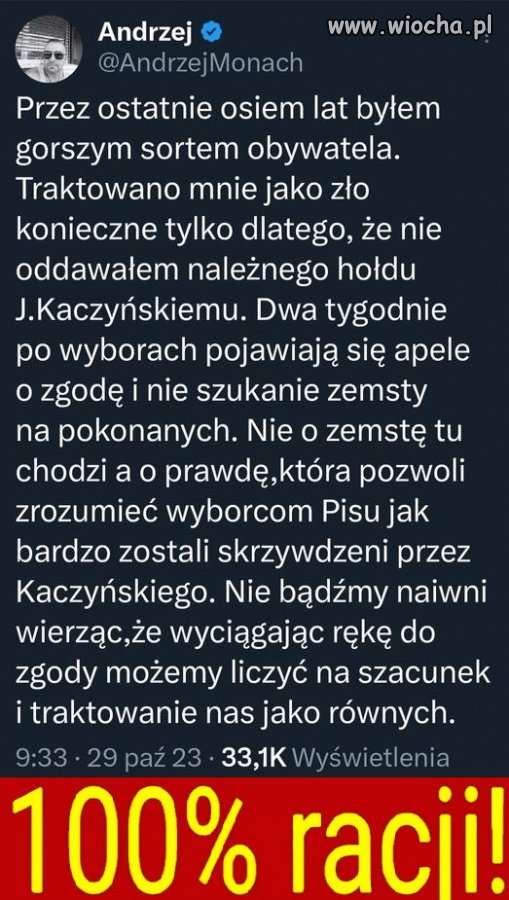 100% racji