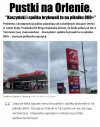 Pustki na Orlenie. ''Kaczyński i spółka brylowali tu na pikniku 800+''