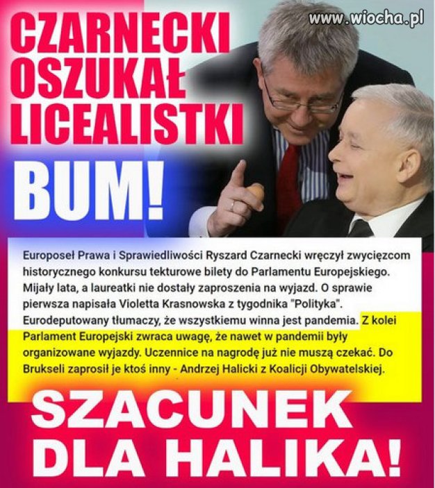 W PiS sami oszusci, drobne cwaniaczki i zlodzieje!
