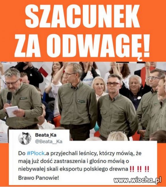 Wielki szacunek. W Lasach Polskich rządzi ekipa Ziobry!