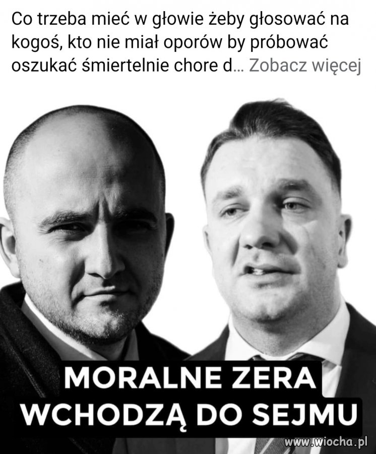 Na takich łajdaków głosują pisowcy 