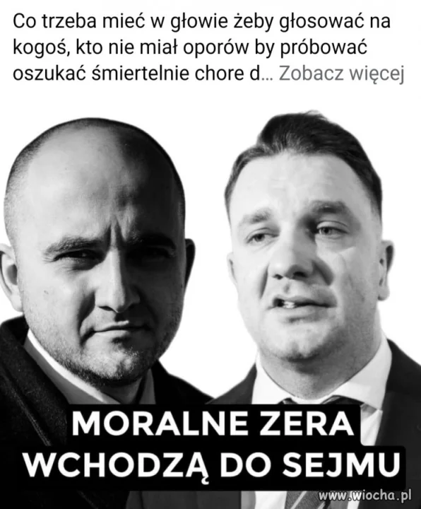 Na takich łajdaków głosują pisowcy 