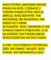Bo Jarozbaw to tchórz