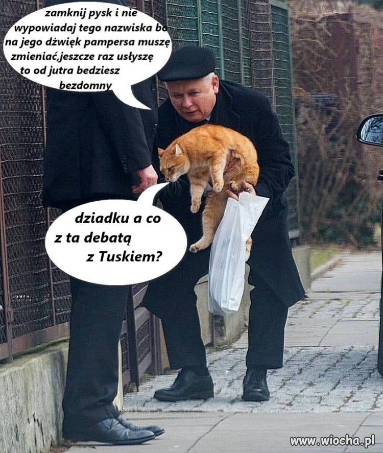 Dziadek,Tusk,pampers