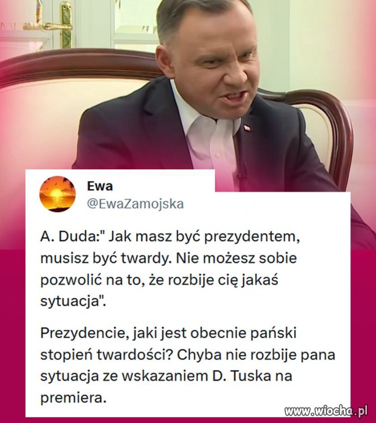 Tak już przesiąknięty służalczością wobec karła,  że będzie mu trudno 