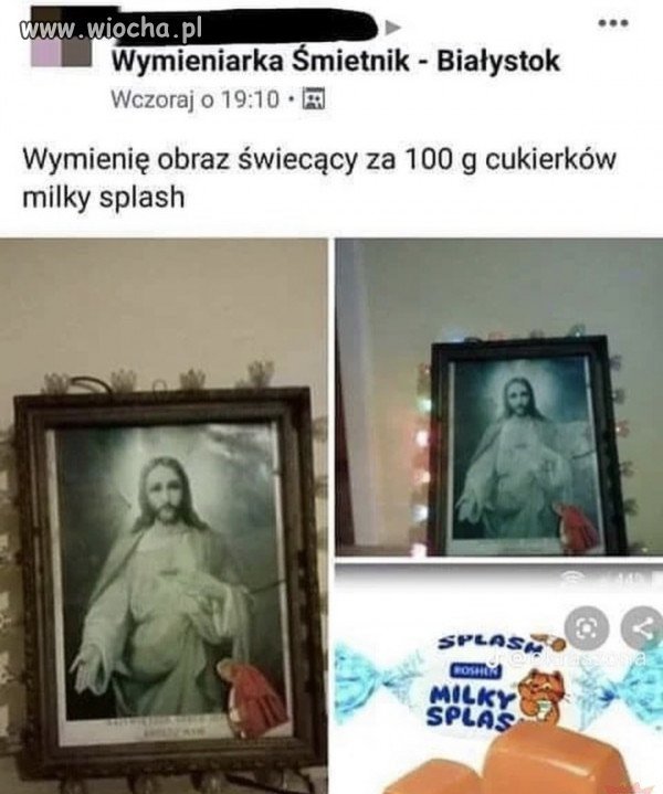 Bosze... cukierki to rozumiem 