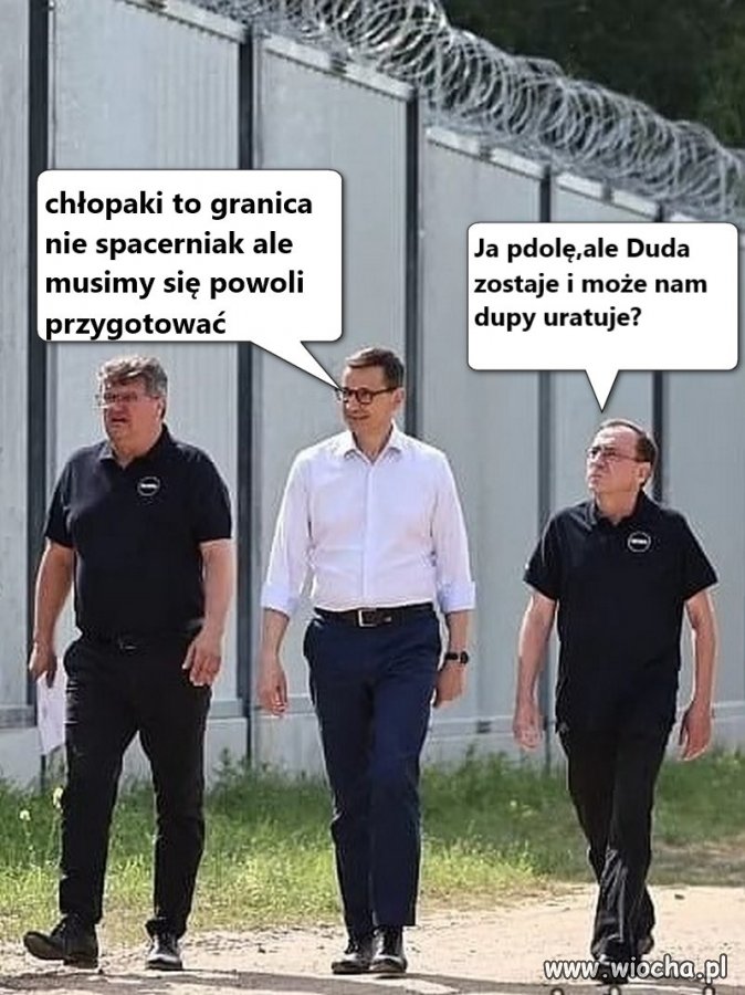 Chłopaki, granica