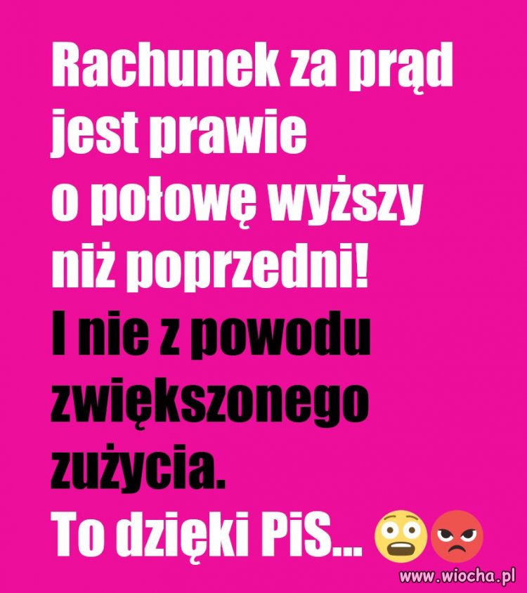 W rachunku powinna być dodatkowa pozycja - ile każdy z nas płaci na tłuste koty.