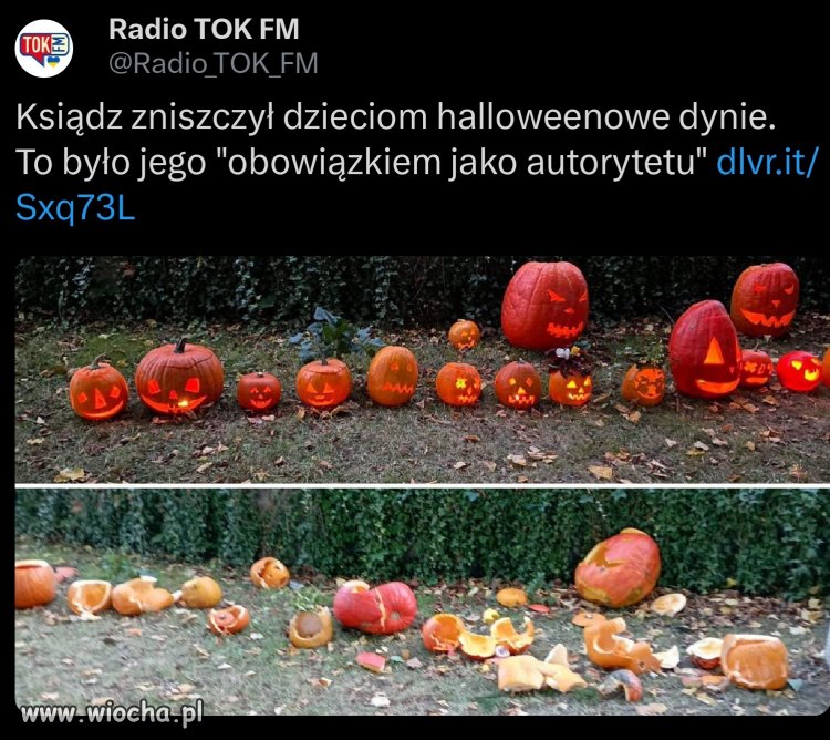 A to nie jest aby obraza uczuć i niszczenie mienia