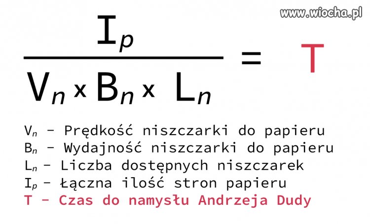 Kiedy Duda podejmie decyzję? Proszę bardzo: