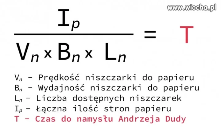 Kiedy Duda podejmie decyzję? Proszę bardzo: