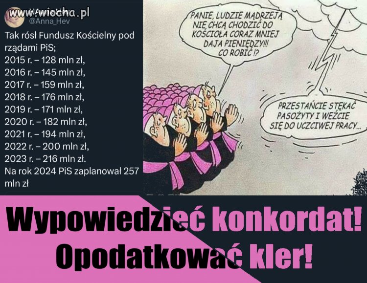 Wypowiedzieć konkordat. 