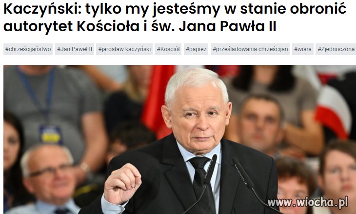 Kościół to już dawno nie ma autorytetu