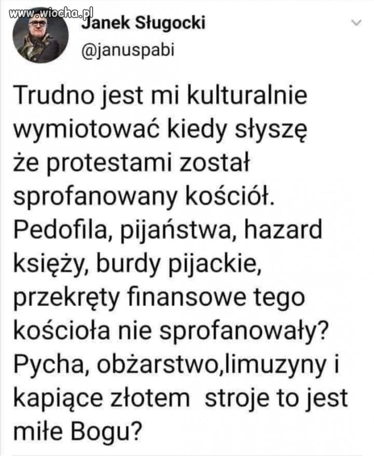 Tak właśnie to jest miłe temu bogu