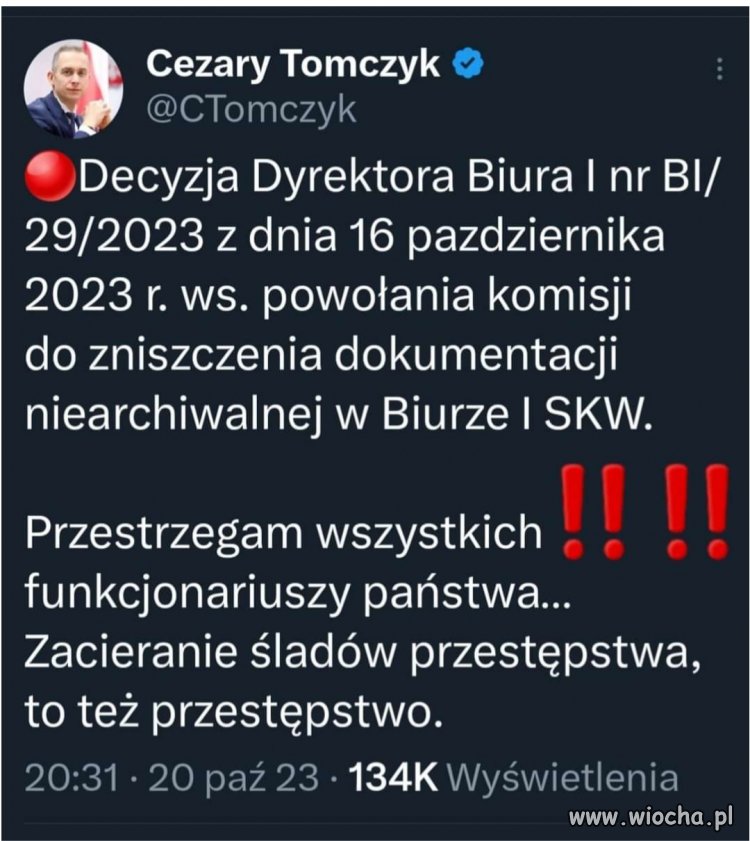 Przestępcy zacierają ślady 