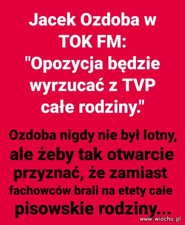 Tuzy intelektu ZJEP  Oni to chyba z jakiegoś rezerwatu uciekli