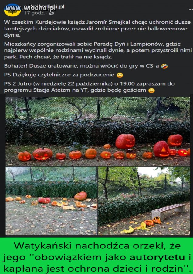 Watykański nachodźca orzekł, że ...