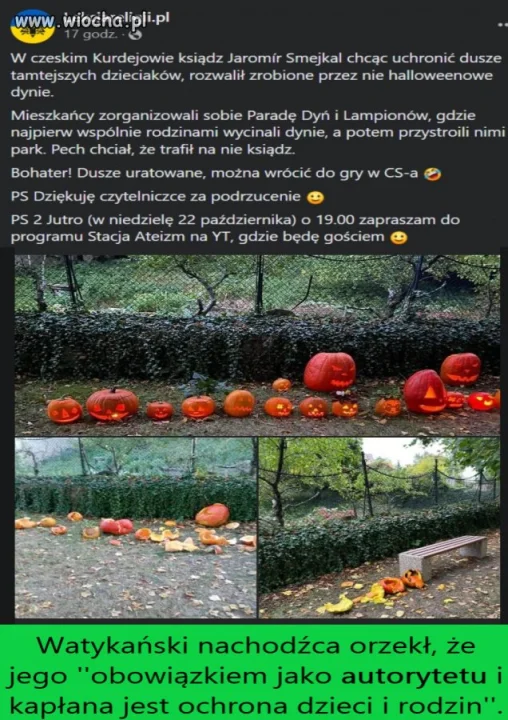 Watykański nachodźca orzekł, że ...