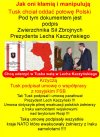 Kłamstwa PiSu mają kacze nogi...