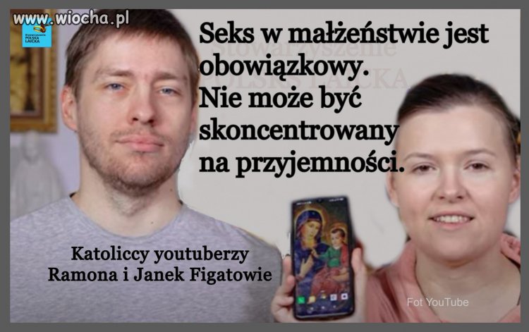 Jeśli seks nie przynosi przyjemności, czyli bez miłości, to się nawzajem gwałcicie Figatowie. 