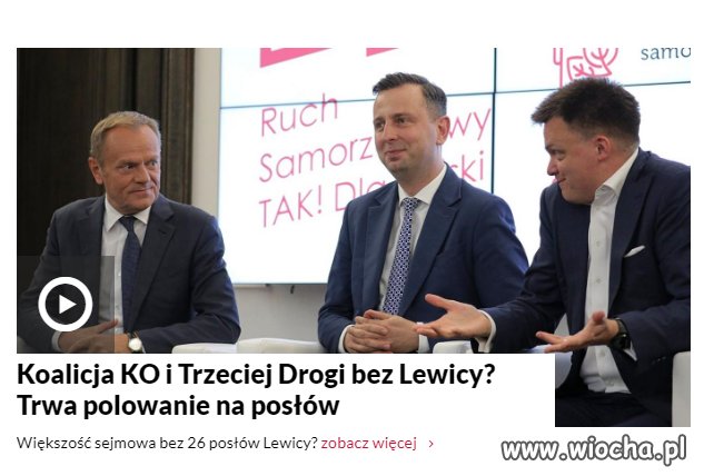 Czy to nie oczywiste że TVP próbuje ich rozbić? 