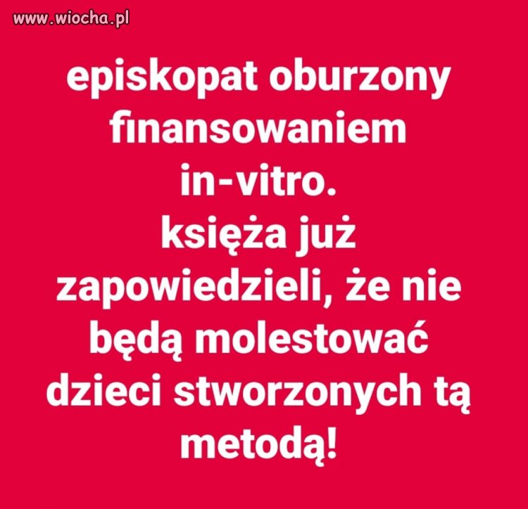 Czyżby bóg nakazał im 